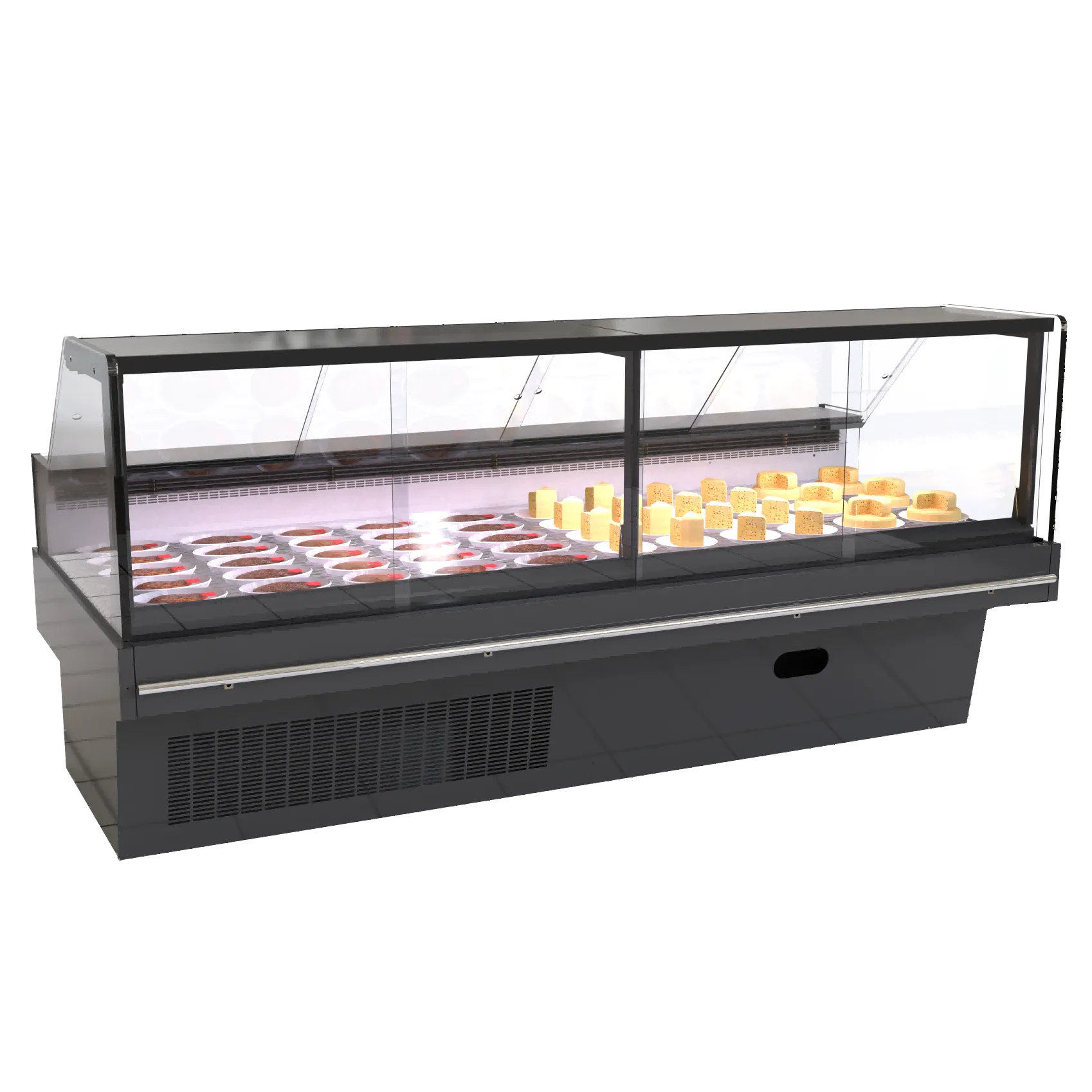 Deli Counter — Square Glass